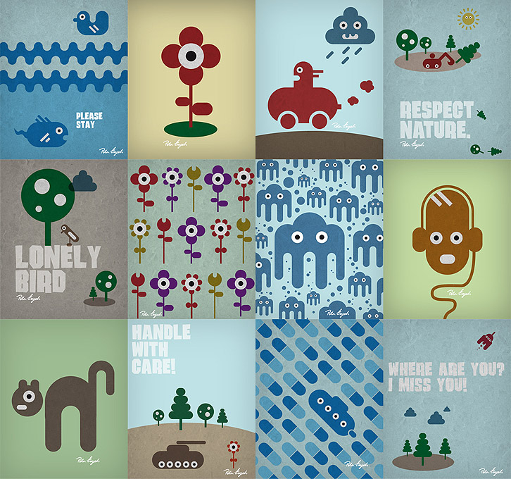 Dropmobile Illustrationen
