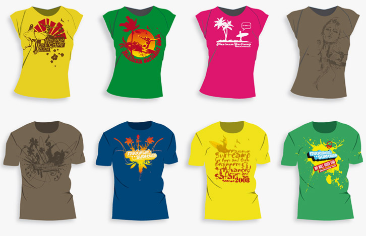 Maximum Surfcamp // T Shirts